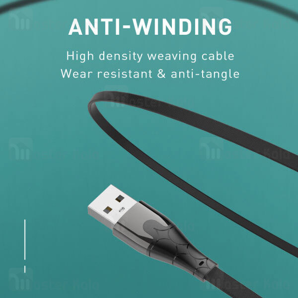 کابل لایتنینگ الدینیو LDNIO LS581 Lightning Fast Charging Data Cable طول 1 متر و شدت جریان 2.4 آمپر